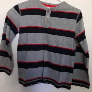 Long sleeve button tees